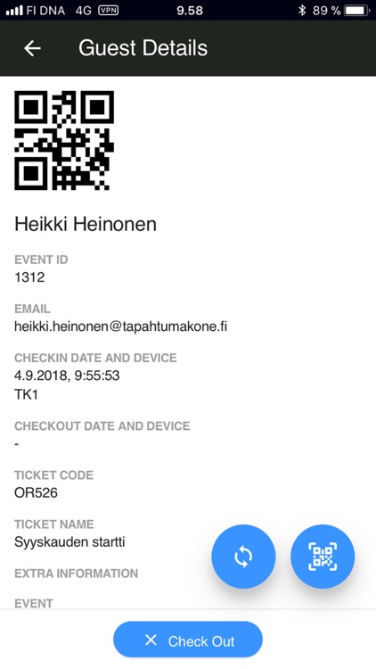 Tapahtumakone screenshot-3