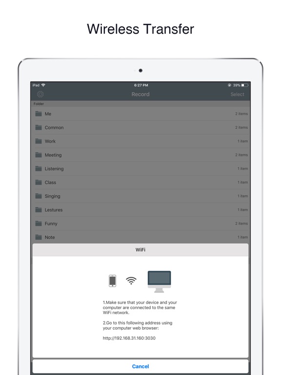 Screenshot #6 pour dictaphone enregistreur vocal.