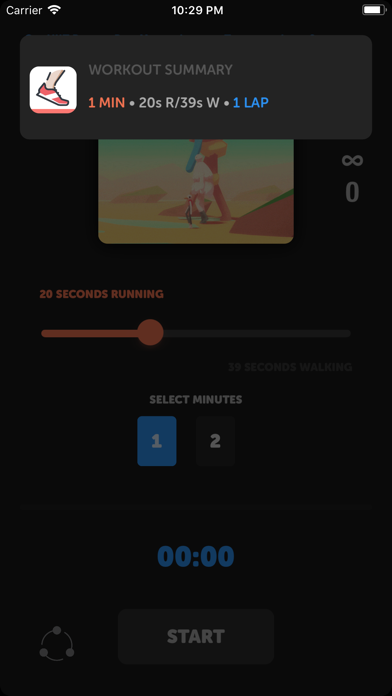 The Running App: Lite Version screenshot 3