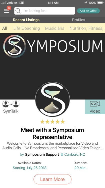 Symposium - Social Live Video screenshot-3