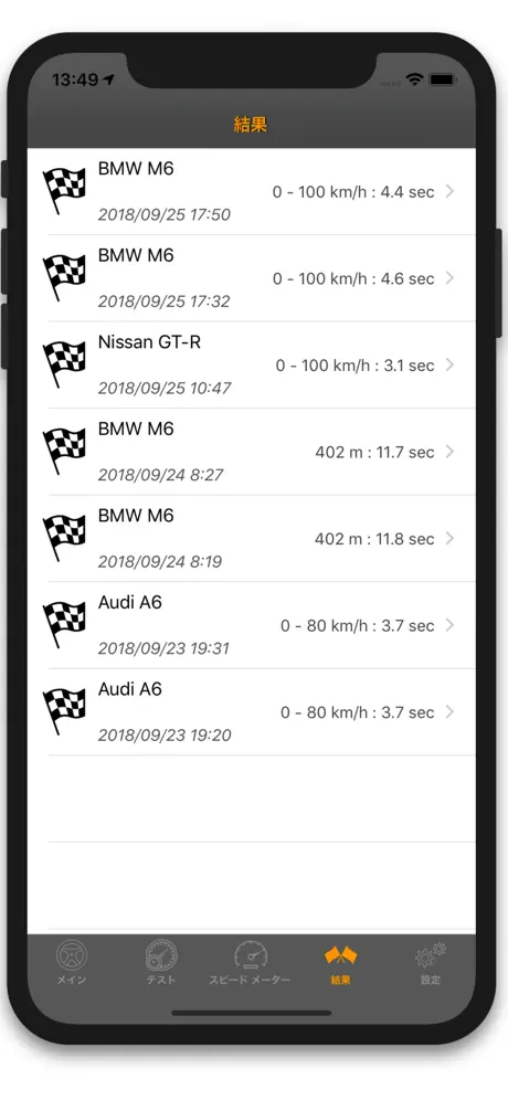 Test-Drive スピードメーター: GPS 速度計