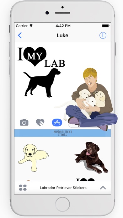 Labrador Retriever Stickers screenshot 2