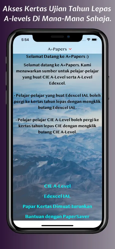 A+Papers: Kertas Lepas A-Level