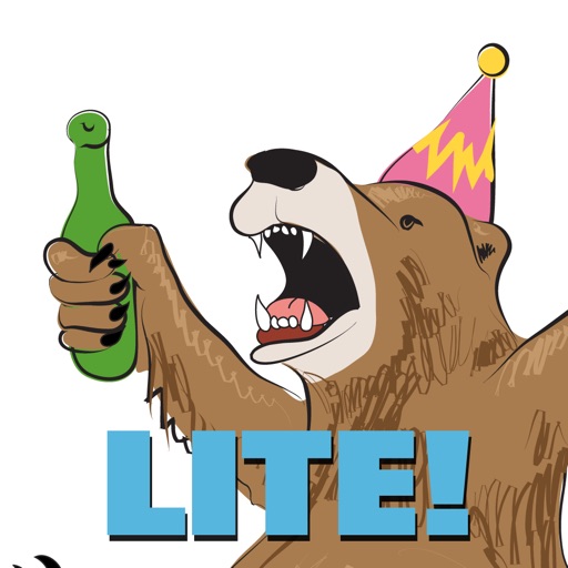 Party Bear Stickers Lite
