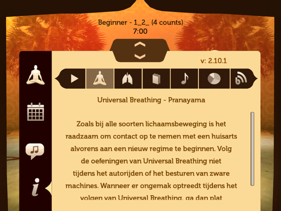 Universal Breathing - Pranayama Free iPad app afbeelding 5