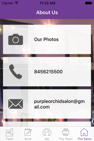 Purple Orchid Salon screenshot 3