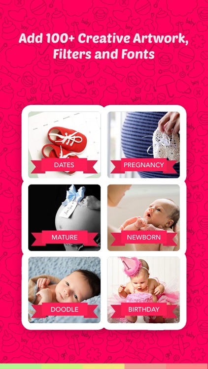 Baby Sticker- Baby Milestones screenshot-4