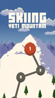 skiing yeti mountain iphone screenshot 1