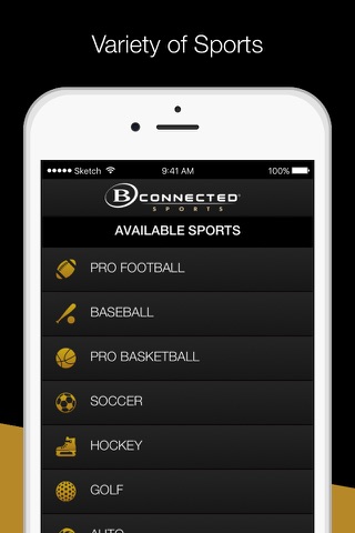 B Connected Sports screenshot 2