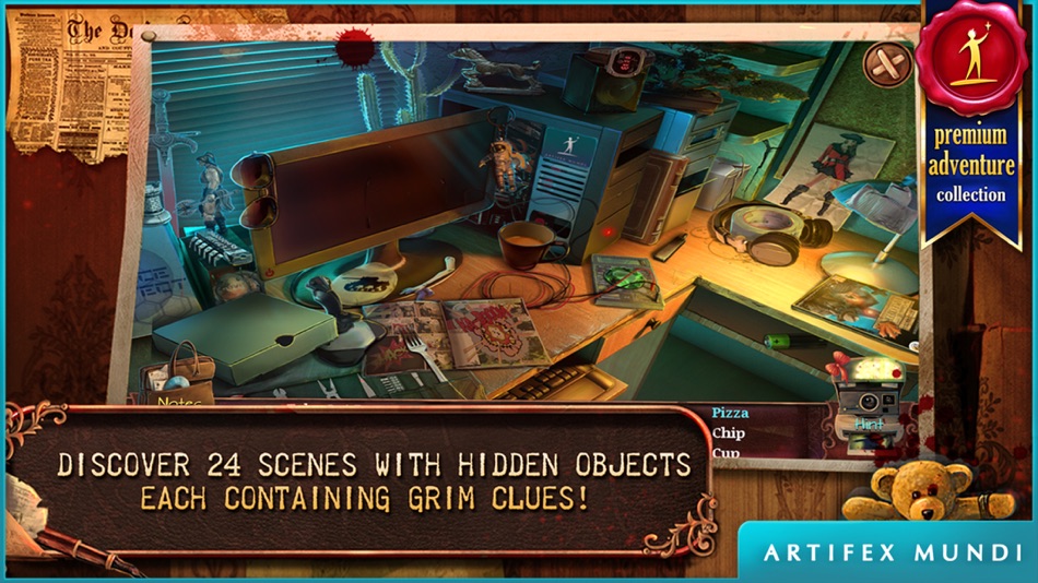 #2. Deadly Puzzles: Toymaker (iOS) 由: Artifex Mundi S.A.