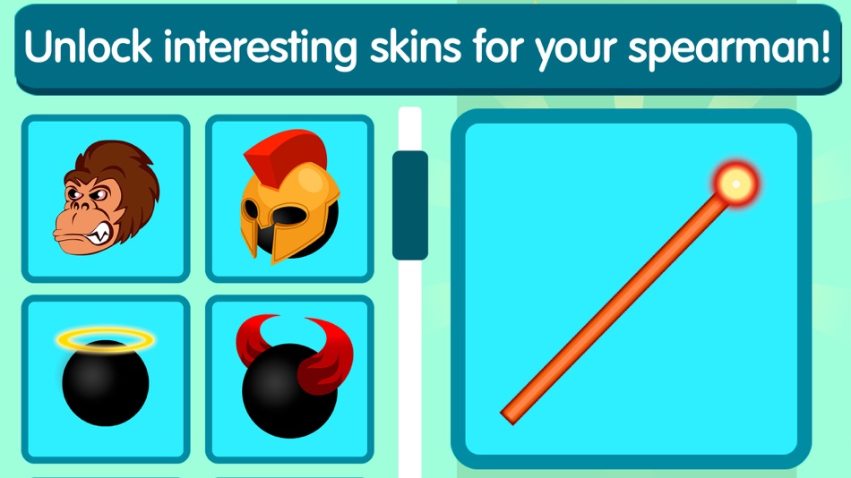 #4. Stickman Spearman Simulator (iOS) 由: Juliia Blokhina