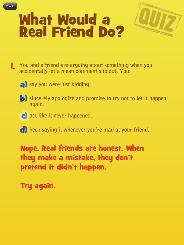 ‎Real Friends vs the Other Kind Screenshot