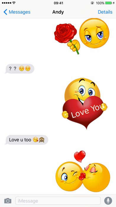 Screenshot #1 pour Adult Emojis Smiley Face Text