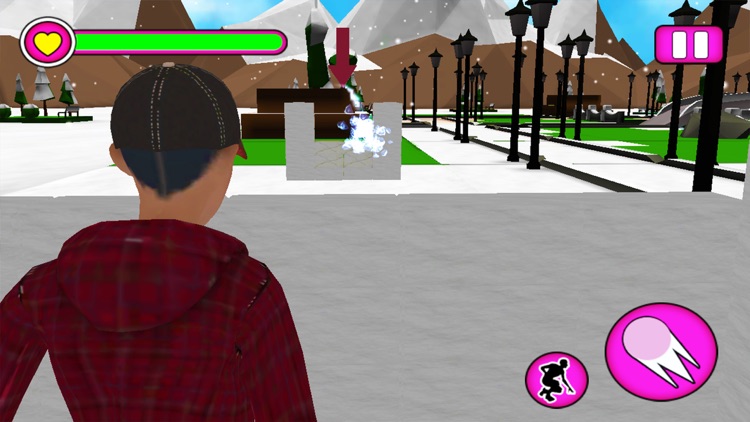 Snowball Attack Icy Shooting