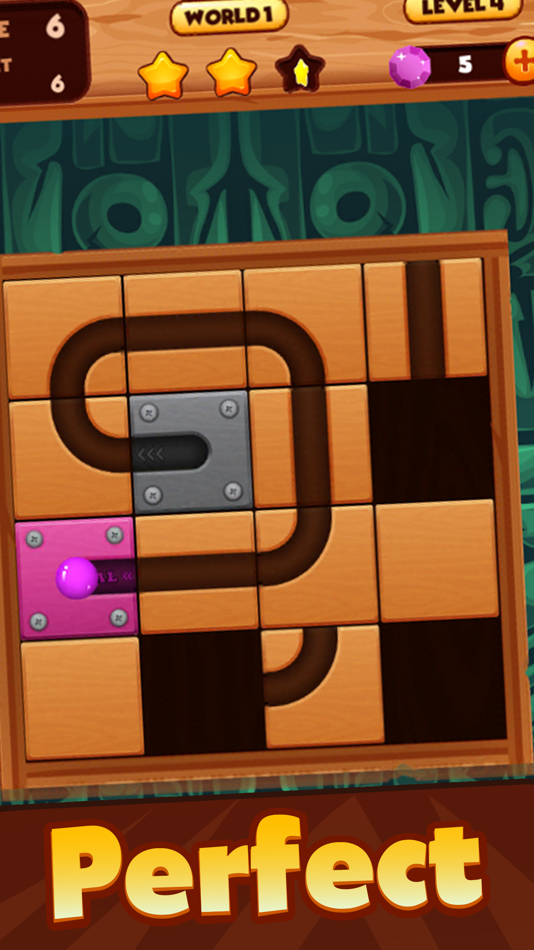 #2. Swipe and Unroll the ball (iOS) 由: Arnon Kreethawate