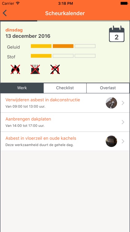 Van der Horst Bewoners