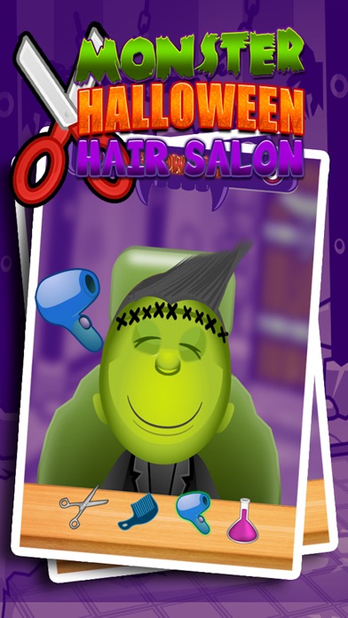 Monster Halloween Hair Salon screenshot 4