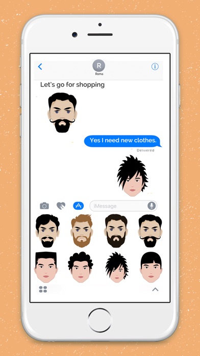 Hipster Animated Fashion Emoji screenshot 4