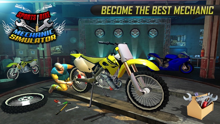 Motor Bike Mechanic Simulator 2017: Fix It