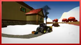 Game screenshot Snow Plow Tractor Simulator apk