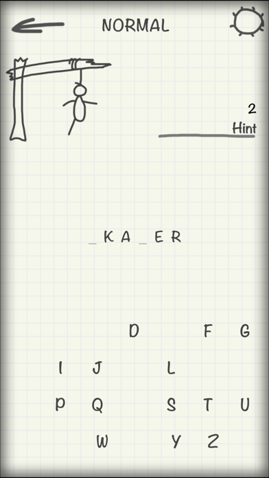 Hangman - hanging wordsのおすすめ画像2