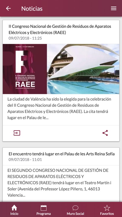 Congreso Nacional RAEE screenshot-4