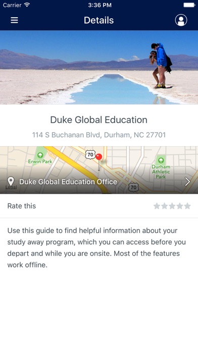 Duke Global Education screenshot 2