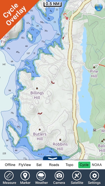 Acadia National Park - GPS Map Navigator