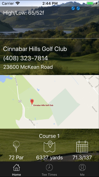 Screenshot #2 pour Cinnabar Hills Golf Tee Times