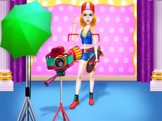 Skateboard Skating Girl iPad screenshot