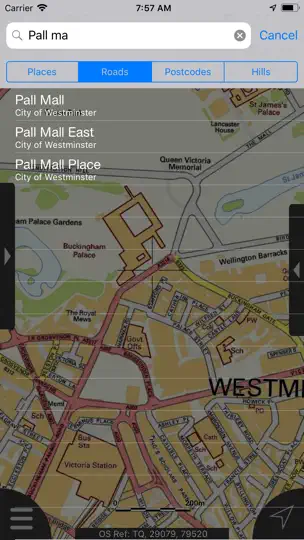 Screenshot von London Maps Offline auf dem iPhone 5