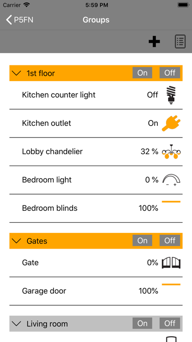 Screenshot #3 pour FutureNow Home Control