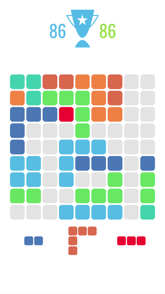 #2. Brick Game: Block Puzzle Retro (iOS) Podle: Fine Monkeys