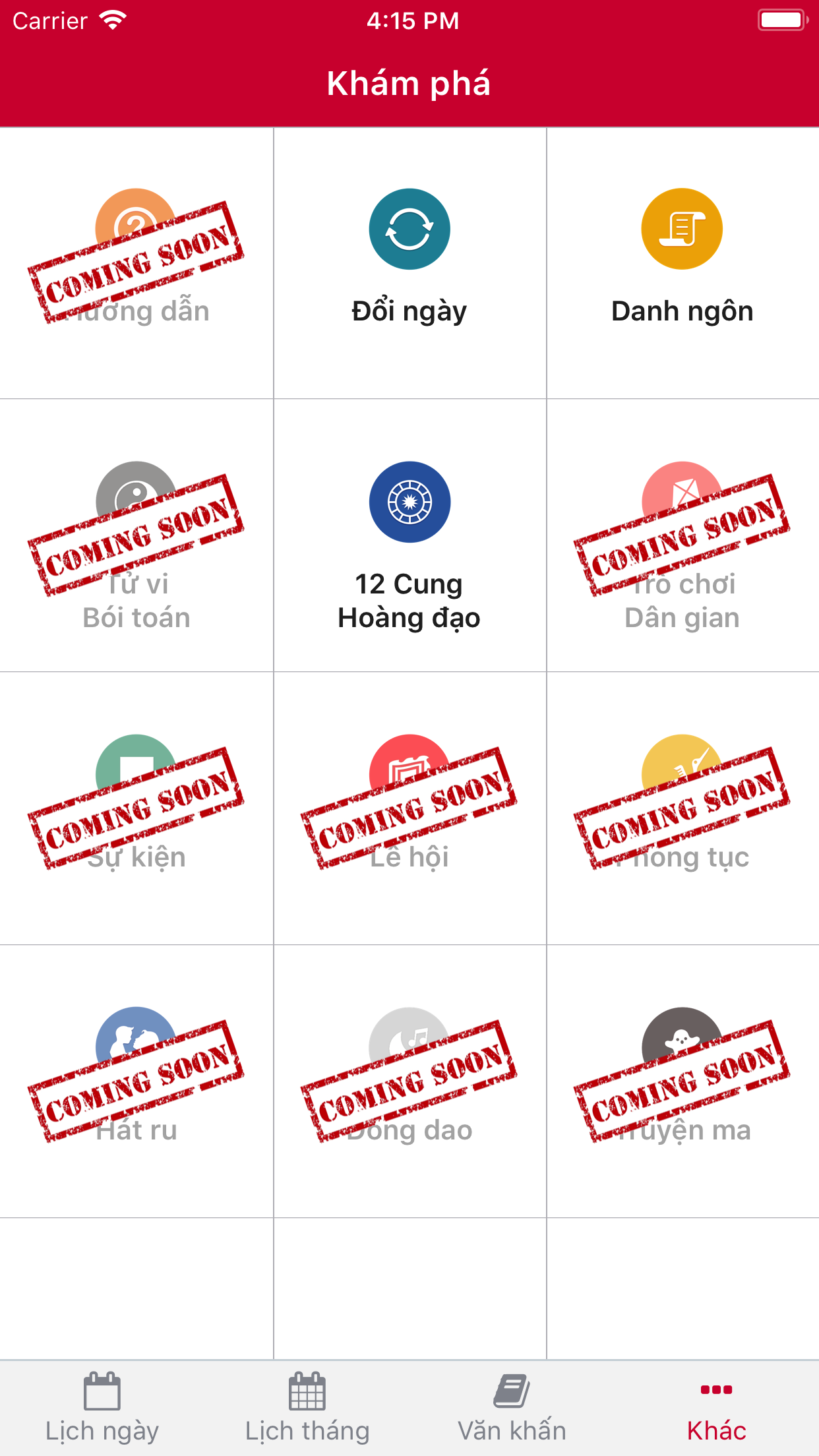 Lịch Việt 2018
