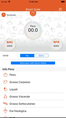 Techmade Smart Scale screenshot 1