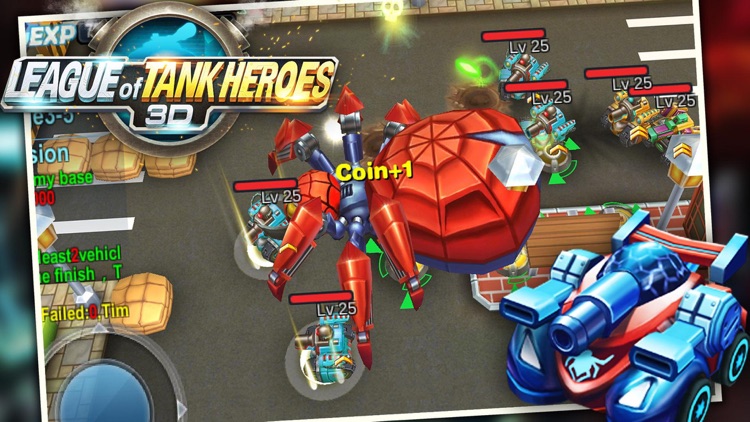 League of Tank Heroes 3D