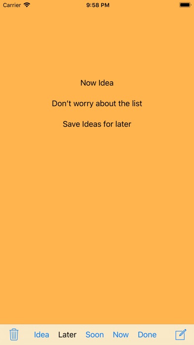 Now Idea - Tasks and Todos screenshot 3