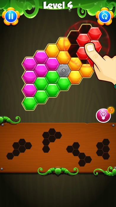 Hexagon Blocks Puzzle screenshot 2