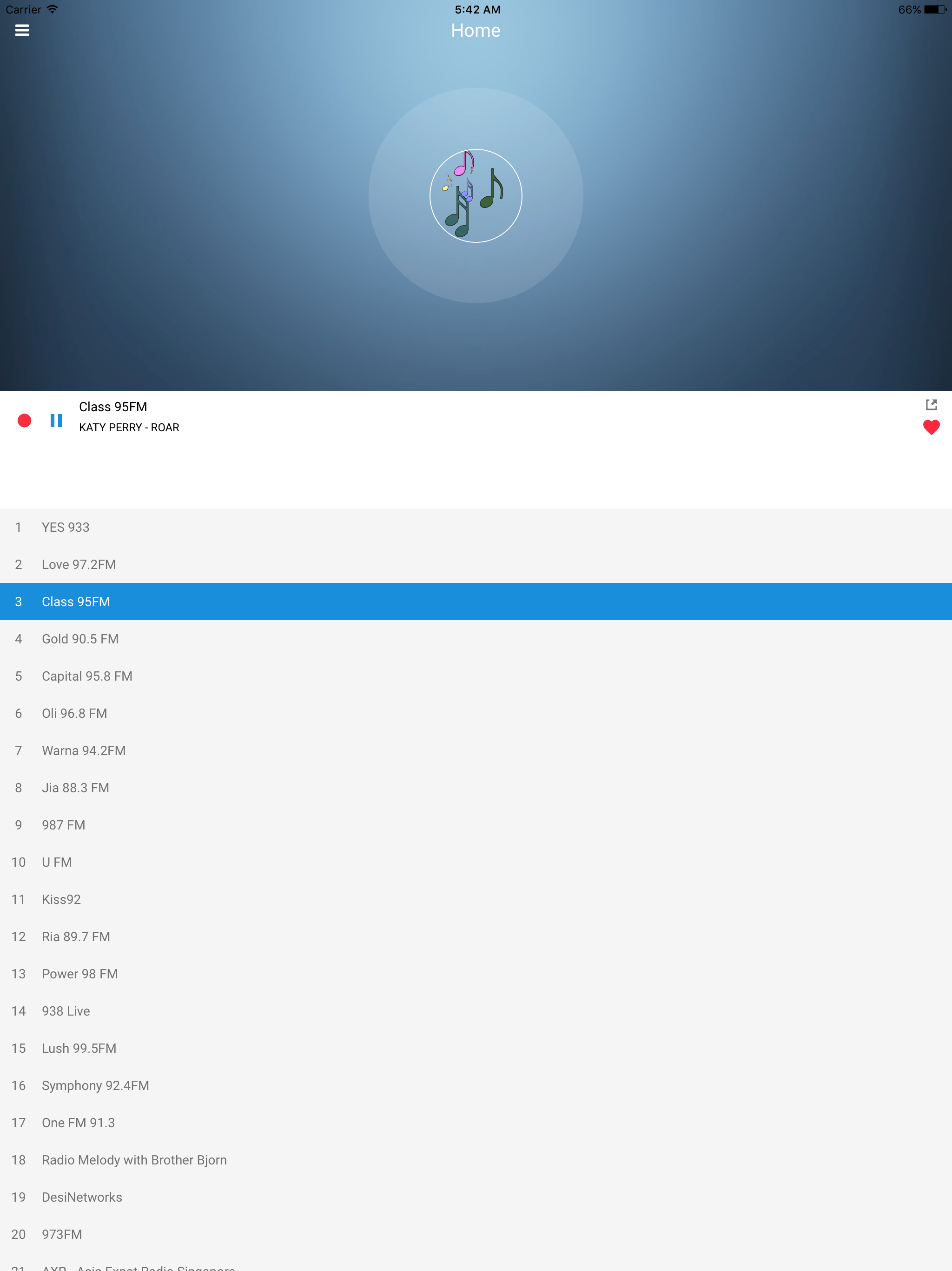 Singapore Radio Station: SG FM screenshot 9