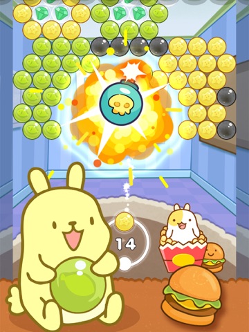 Bubble cookie pop iPad screenshot