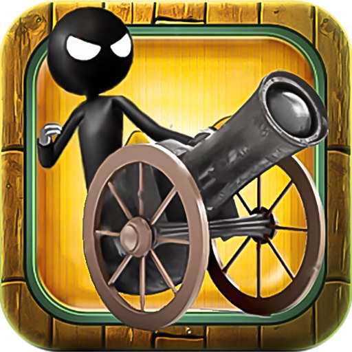 Stickman Cannon Shooter icon