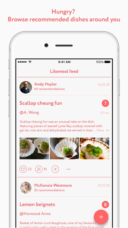 Likemeal – Food recommendation