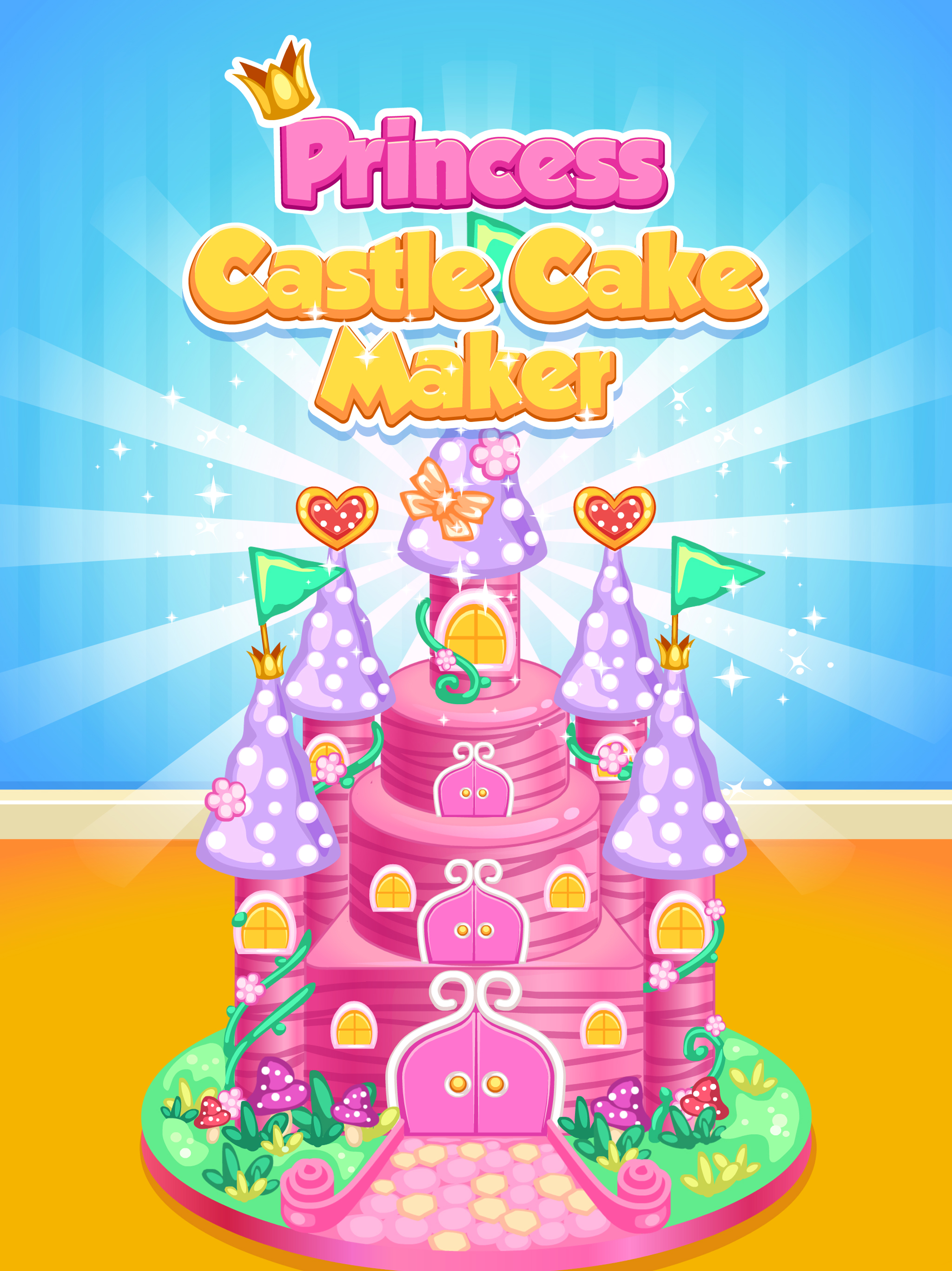 Princess Castle Cake Maker - Cooking Game screenshot 5