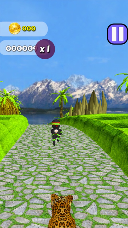 #1. Rush Clumsy 3d Ninja (iOS) By: Arslan Ilyas