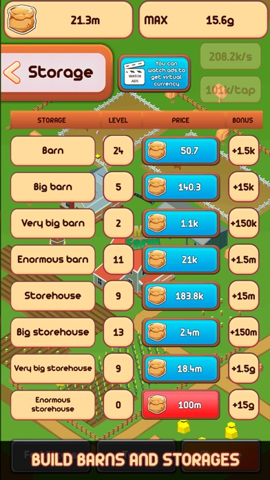 Village Farm: Tycoon Clicker screenshot 4