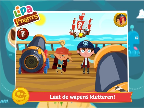 Lipa Pirates iPad app afbeelding 4