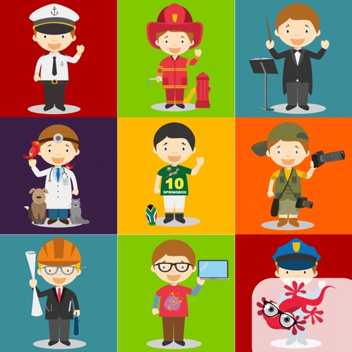 80 Professions - Kids Jigsaw Puzzle icon