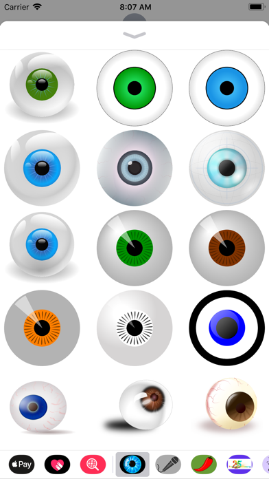 Eyeball Stickers screenshot 2