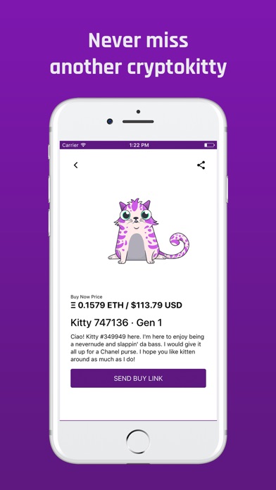 Crypto Kitty Alert screenshot 2