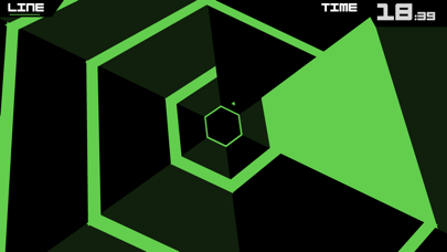 Screenshot #3 pour Super Hexagon